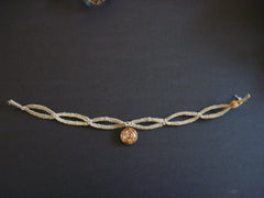 oval hemp necklace