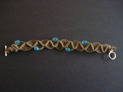 wave hemp bracelet