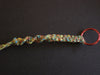 multicolored hemp keychain