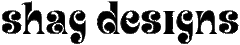 Shag Designs Sticker